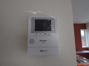 モニター付きインターホン