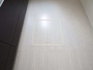 キッチン　床下収納